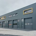 Nieuwbouw van een bedrijfsverzamelgebouw met 8 bedrijfsunits